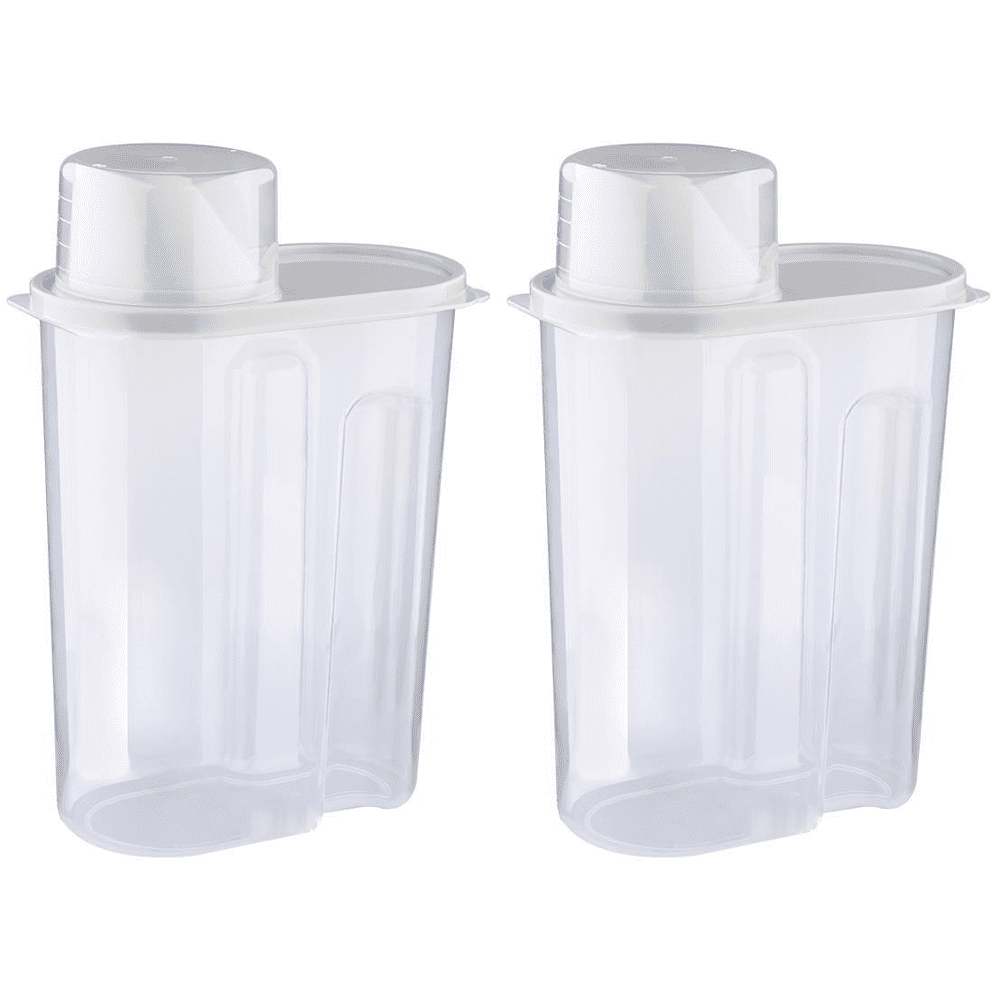 Rice Storage Container, Dry Food Airtight Container, Pet Dog Cat Food Canister, BPA Free Clear