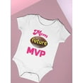 thumbnail image 3 of Mom Future Mvp With Football Bodysuit Infant -Smartprints Designs, Unisex Regular Fit, 3 of 4