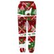 thumbnail image 3 of Gibobby pantalones negros mujer Leggings elásticos largos de Navidad para mujer, cinturón con estampado de árbol de Papá Noel y de nieve, pantalón diario informal (Rojo, S), 3 of 4