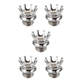 thumbnail image 3 of Decodeary Vented Aluminum Flush Up Tank Cap for Practical and Long-lasting Silver 6.8x7cm 5Set, 3 of 6
