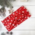 thumbnail image 2 of 4th of July Knotted Headband, Cosmug Patriotic Wide Headwrap, Stretchy Red Star Print Head Tie, for Holiday Celebration, Casual Outfits and Daily Wear, 2 of 4