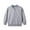 Grey, variant on Coerni Kids Varsity Jacket Full Zip Long Sleeve Baseball Jackets Toddler Boys & Girls Plain Preppy Letterman Jacket Spring Fall Outerwear