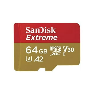 SanDisk Extreme PLUS UHS-1 64GB microSD Card, Class 10 - Walmart.com