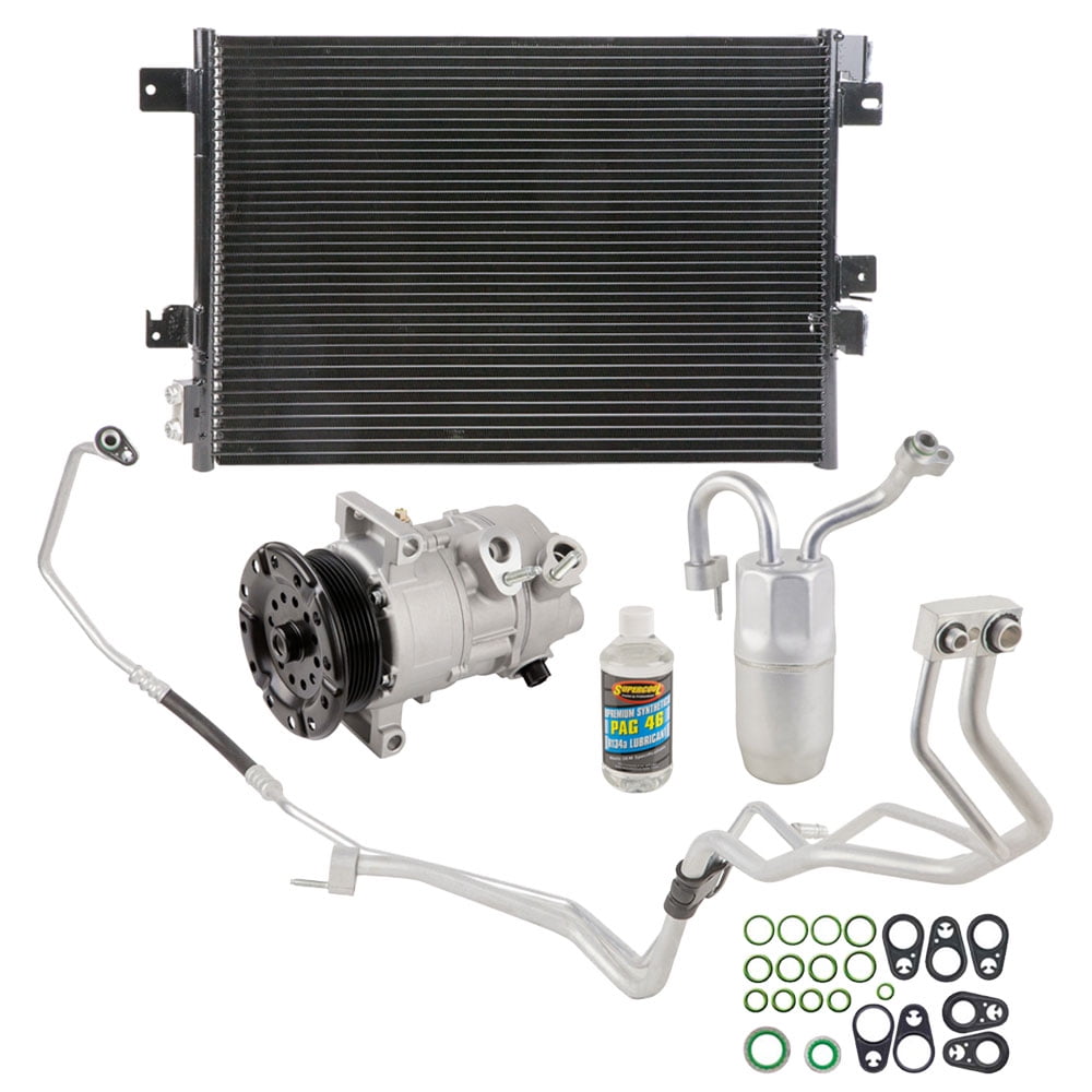 For 2007 Jeep Patriot A/C Kit w/ AC Compressor Condenser & Drier
