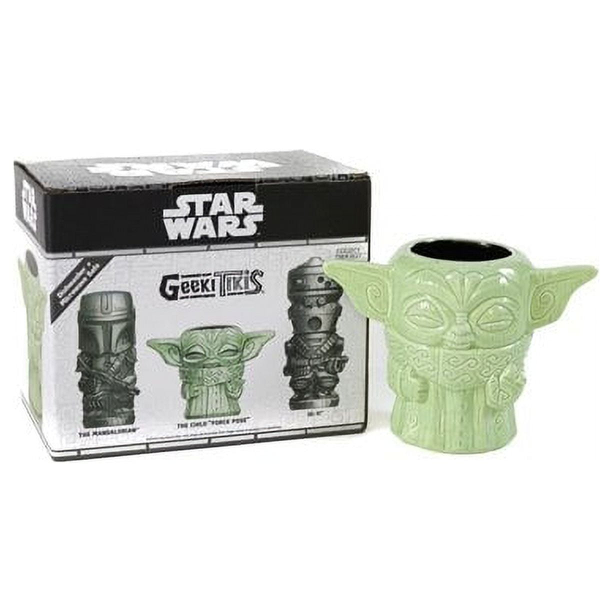 Geeki Tikis The Child "Baby Yoda" Force Pose Mug | Star Wars: The Mandalorian | 16 Ounces