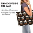 thumbnail image 2 of Disketp Butterfly Skull Tote Bag for Women, Handbag Shoulder Tote Bag, for Shopping and Travel, 2 of 8