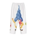 thumbnail image 5 of Balery Autumn Funny Gnomes print Women's Pajama Pants,Ultra Lightweight Pjs,Lounge Pant-Large, 5 of 9
