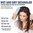 thumbnail image 5 of Hair Detangling Brush by Fiora Naturals - 100% Bio-Friendly Detangler Brush w/ Ultra-Soft Bristles, 5 of 6