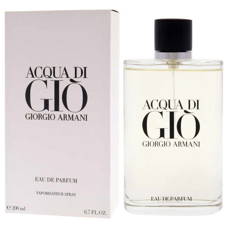Giorgio Armani Acqua Di Gio EDP, Aromatic Aquatic, 6.7 oz, Men's
