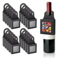 thumbnail image 1 of CNKOO 25pcs Bottle Holder Collection Box Collapsible Storage Design Kraft Paper Foldable Hanging Wine Boxes, 1 of 19