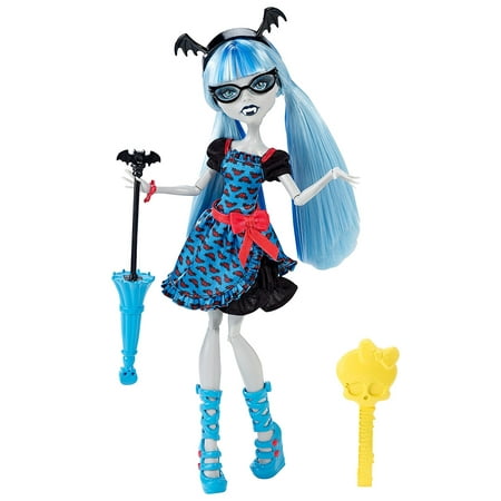 Freaky Fusion Ghoulia Yelps Doll, Fusion is all the rage and Ghoulia Yelps has been inspired by beast friend forever Draculaura By Monster High