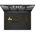 thumbnail image 4 of ASUS TUF F17 Gaming & Entertainment Laptop (Intel i7-12700H 14-Core, 17.3" 144Hz Full HD (1920x1080), NVIDIA RTX 3060, 16GB DDR5 4800MHz RAM, 2x512GB PCIe SSD RAID 0  (1TB), Win 11 Home), 4 of 7