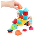 thumbnail image 2 of Bloques de Cerdas Bristle Blocks Battat 85 Piezas Estuche de Transporte, 2 of 3