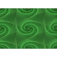 thumbnail image 1 of Ahgly Company Tapis d'Intérieur Rectangulaire Transitionnel Vert Émeraude Profond Lavable à la Machine, 4 Pieds x 6 Pieds, 1 of 7