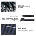 thumbnail image 3 of 17m 100LED Solar String Light IP67 Waterproof Decorative Lamp for Outdoor Garden Courtyard LawnBlue Light, 3 of 8