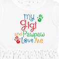 thumbnail image 4 of Inktastic My Gigi and Pawpaw Love Me Girls Toddler Dress, 4 of 5