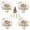 4 pcs, variant on HDJNal Crystal Glass Knobs,Brass Round Drawer Knobs,Furniture Cabinet Transparent knobs