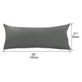 thumbnail image 4 of Unique Bargains Body Pillow Covers Egyptian Cotton Pillowcases Set of 2, 4 of 8