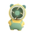 thumbnail image 2 of TISHITA Portable Handheld Fan Hanging Cute USB Quiet Table for Camping Office Travel yellow, 2 of 8