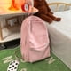 thumbnail image 5 of Bolsa Mochila clásica de moda para mujeres y niñas mochilas escolares de gran capacidad para estudiantes sólidos JShteea Para Estrenar, 5 of 7