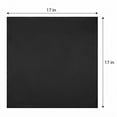 thumbnail image 6 of 12-Pack Cloth Napkins, Cotton Washable and Reusable - Ideal for Restaurant, Weddings, Events, Parties, Dining Table Black 17x17inch, 6 of 6