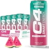 C4 Smart Energy Drink, Watermelon Burst Flavor, Zero Sugar, Carbonated, 16 oz can (12 Pack)