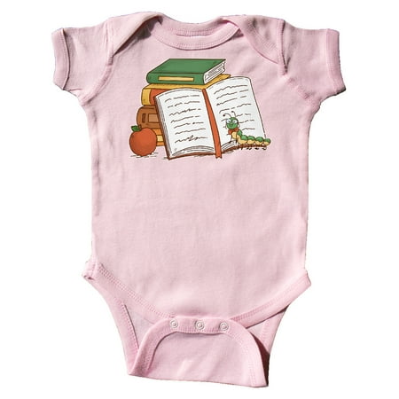 

Inktastic Tiny Library Bookworm Gift Baby Boy or Baby Girl Bodysuit