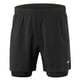 thumbnail image 3 of Arsuxeo Pantalones cortos para correr 2 en 1 para hombres Secado rápido Respirable Entrenamiento activo Ejercicio Jogging Marathon Shorts ciclismo Arsuxeo Shorts deportivos, 3 of 7