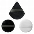 thumbnail image 1 of 3pc Triangle Powder Puff Dry Powder Puff Fan Powder Puff Makeup Sponge Powder Beauty Tool Soft Face Powder Velour Makeup Puff with Easily Get in The Corner of Eyes Nose, 1 of 8
