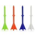 thumbnail image 2 of Ettsollp Short Golf Tees 20pcs Plastic Golf Tees Bright Color High Stability Low Friction Lightweight Portable Golf Practice Aid Accessories, 2 of 8
