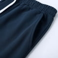 thumbnail image 6 of JTieacloth Mens Cargo Sweatpant Men's Casual Pants Comfortable Streetwear Solid Color Loose Fit Drawstring Waist Trousers For Everyday Wear Blue, 6 of 6