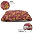 thumbnail image 3 of Autumn Pet Bed, Warm Tones Repeating Leaves Design Colorful Blooming Fall Flora, Resistant Pad for Dogs and Cats Cushion with Removable Cover, 24" x 39", Purple Dark Coral and Yellow, by Ambesonne, 3 of 4