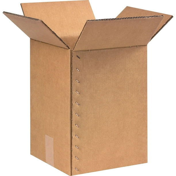 Box Partners Double Wall Boxes 9" x 9" x 13" Kraft 25/Bundle KEG12
