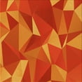 thumbnail image 1 of Ahgly Company Machine Washable Indoor Square Transitional Neon Orange Area Rugs, 7' Square, 1 of 7