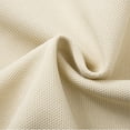 thumbnail image 4 of Men's Thermal Shirt Long Sleeve Button Stand Collar Solid Pullover Top with Pocket Beige 4XL, 4 of 7