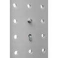 thumbnail image 2 of Triton Products(2) 22 In. W x 18 In. H x 1/8 In. D White Polypropylene Pegboards with 3/16 In. Hole Size, 2 of 3