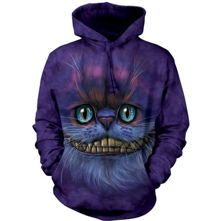 The Mountain Men's  Bf Cheshire Cat Hooded Sweatshirt Purple