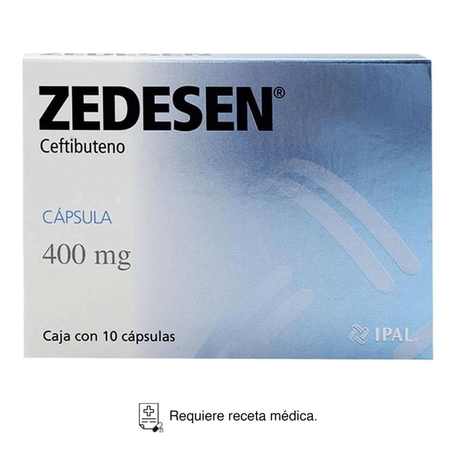 Zedesen Ceftibuteno 400 mg 10 cápsulas
