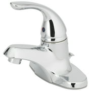 Mainstays 4" Centerset Single Handle Bathroom Sink Faucet with Pop-up Assembly in Chrome