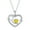 Yellow, variant on Rynsito Stethoscope Necklace 925 Sterling Silver Nurse Pendant with 12 Months Birthstone, Graduation Gifts Medical Jewelry for Doctor Nurse Medical Student RN