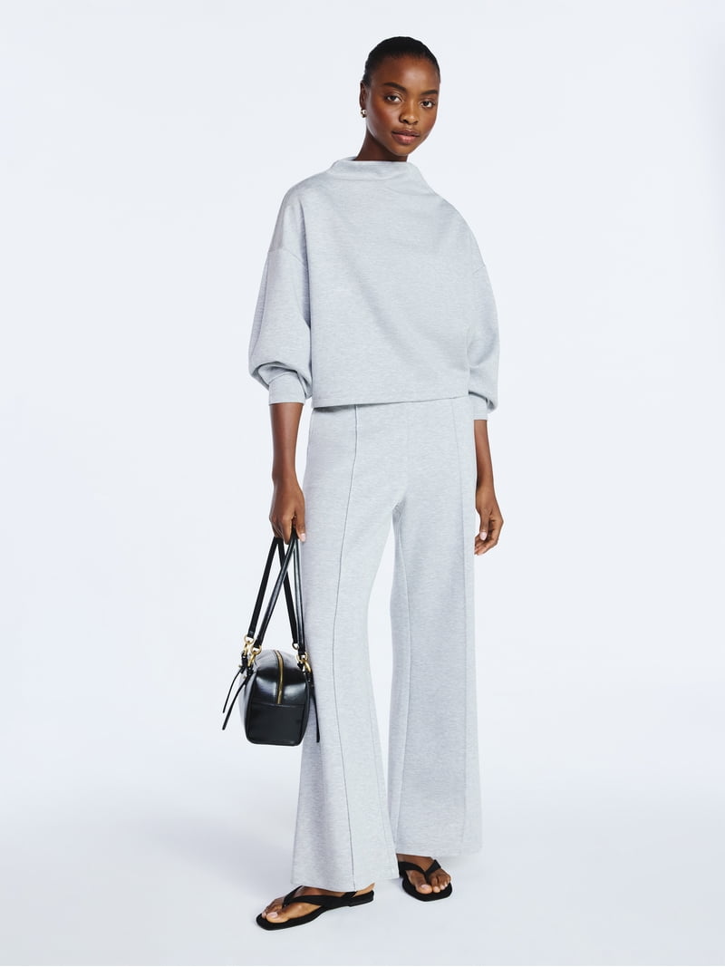 Scoop Women's and Women's Plus New Scubaknit Seamed Sweatpants