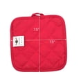 thumbnail image 2 of Quilted Cotton Heat Resistant Pot Holder for Oven: 1 Pack, 2 of 2