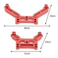 thumbnail image 4 of 2x Amortiguador trasero delantero Ride 1/16 Modificación Accesorios para camiones Ensamblaje Reemplazo Actualización RC Piezas de automóvil CUTICAT Piezas de coches RC, 4 of 4