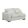 thumbnail image 4 of Miekor Furniture Tatman Linen Blend Sectional with 2 Ottomans 00021, 4 of 6