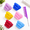 multi-color-0.6*2.4 Inch, variant on Black 0.6*2.4 Inch 36pc Small Heatless Self Grip Hair Rollers for DIY Curly Hairstyles