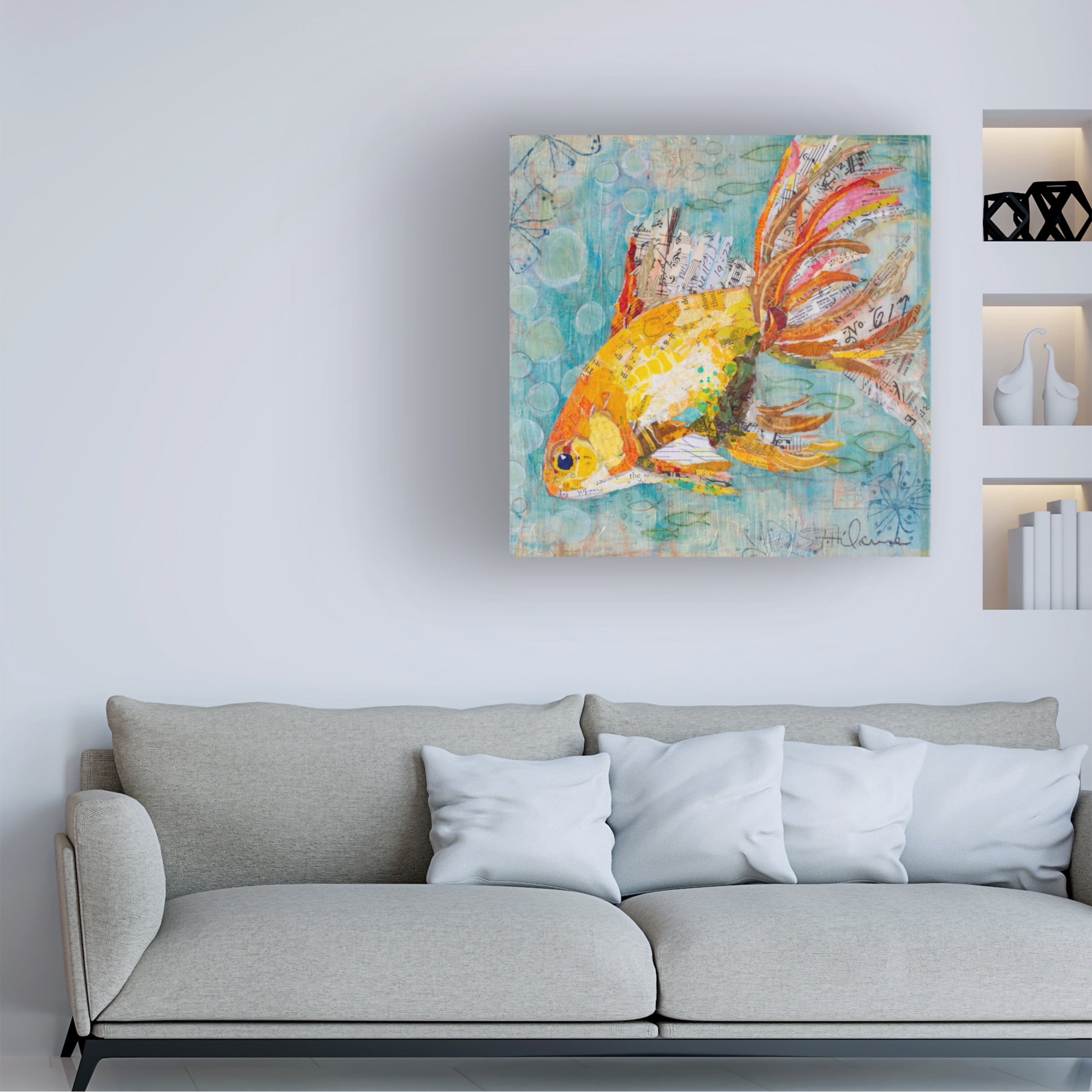 Elizabeth St. Hilaire 'Always Looking Up I' Canvas Art