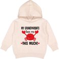 thumbnail image 2 of Inktastic My Grandparents Love Me Toddler Hoodie, 2 of 4