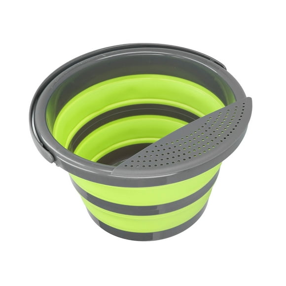Mop Bucket, Collapsible Bucket Collapsible Bowl Camping Multifunctional 5L Large Capacity For Portable Fishing Water Pail