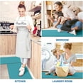 thumbnail image 6 of Kitchen Mats, 2PCS Kitchen Rugs, Cushioned Anti Fatigue Kitchen Mats for Floor, Non-Slip Standing Desk Mat, Waterproof Kitchen Rug Set for Kitchen, Floor, Office, 17.3"x30"+17.3"x47", Black, 6 of 7