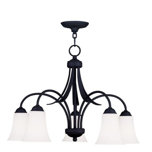 5 Light Chandelier in Traditional Style 25.5 inches Wide By 17.75 inches High Bailey Street Home 218-Bel-1120001